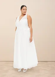 Abito da sposa con tulle e pizzo, bonprix