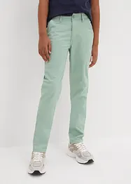 Pantaloni chino in cotone elasticizzato, slim fit, bonprix
