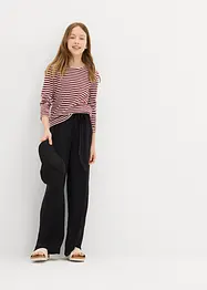 Pantaloni a palazzo in viscosa morbida, bonprix