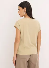 Maglia effetto lino, bonprix