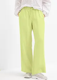 Pantaloni larghi in misto viscosa fluente, bonprix