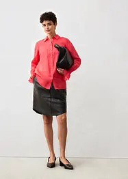 Camicia larga in ramiè, bonprix