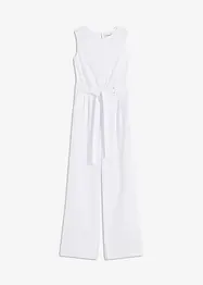 Tuta elegante in misto lino e viscosa, bonprix