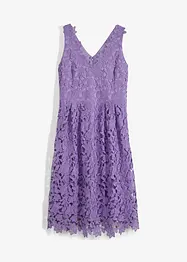 Abito in pizzo con inserto all'uncinetto, bonprix