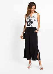 Pantaloni in jersey con cinta comoda, bonprix