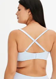Reggiseno a balconcino con spalline staccabili, bonprix
