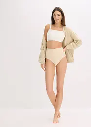 Reggiseno a fascia imbottito senza cuciture con spalline staccabili Feel Comfort, bonprix