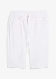 Bermuda lunghi in jeans elasticizzati, regular fit, bonprix