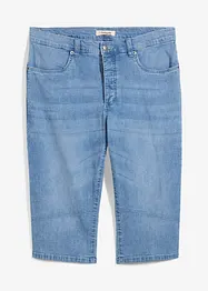 Bermuda lunghi in jeans elasticizzati, regular fit, bonprix