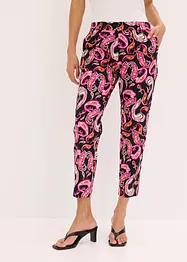 Pantaloni elasticizzati cropped, bonprix