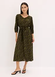 Abito midi in viscosa fluente, bonprix