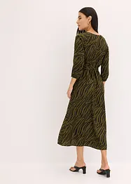 Abito midi in viscosa fluente, bonprix