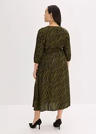 Abito midi in viscosa fluente, bonprix