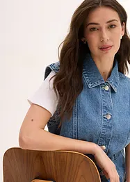Gilet in jeans, bonprix