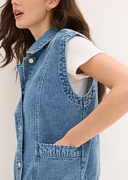 Gilet in jeans, bonprix