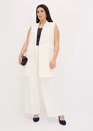 Gilet lungo stile blazer, bonprix