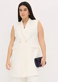 Gilet lungo stile blazer, bonprix
