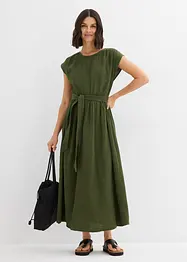 Abito midi in puro cotone, bonprix