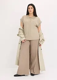Maglione polo con cotone, bonprix