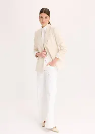 Blazer con lyocell effetto crinkle, bonprix