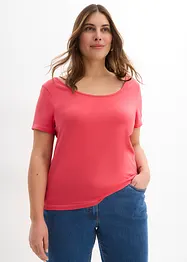 T-shirt con scollatura profonda sulla schiena, bonprix