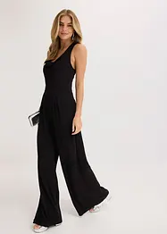 Tuta elegante con scollatura a cascata, bonprix