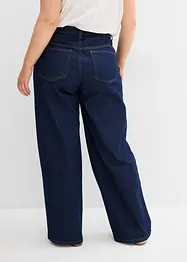 Jeans wide leg, vita alta, bonprix