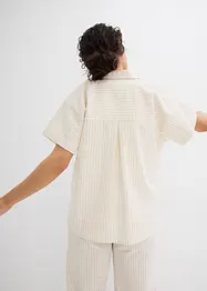 Camicetta in seersucker a maniche corte, bonprix