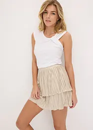 Minigonna plissettata, bonprix