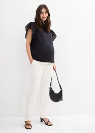 Pantaloni prémaman eleganti con gambe diritte, bonprix
