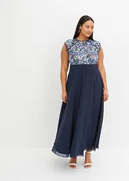 Abito lungo con pizzo, bonprix
