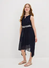 Abito in chiffon con paillettes, bonprix