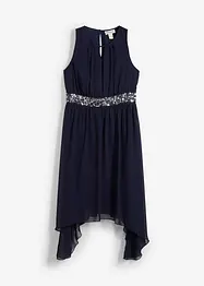 Abito in chiffon con paillettes, bonprix