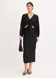 Abito midi con cut-out, bonprix