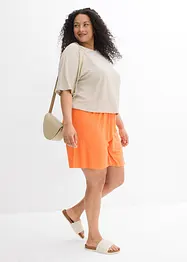 Shorts con elastico in vita in morbido misto viscosa, bonprix