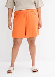 Shorts con elastico in vita in morbido misto viscosa, bonprix
