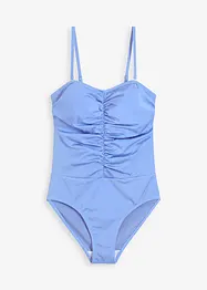 Costume intero in materiale lucido con effetto modellante medio, bonprix