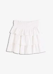 Minigonna in puro cotone, bonprix