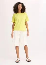 T-shirt con ricami traforati, bonprix