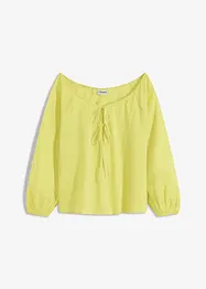 Blusa in puro cotone biologico, bonprix