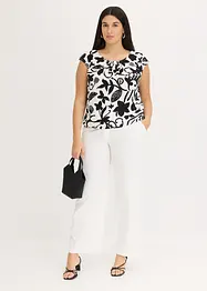 Top cropped in viscosa fluente, bonprix