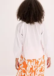 Blusa in puro cotone biologico, bonprix