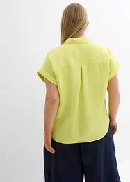 Camicetta a maniche corte in misto lyocell fluente, bonprix