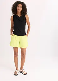 Shorts con elastico in vita in punto di Roma comodo, bonprix