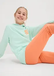 Leggings a pinocchietto in misto cotone biologico (pacco da 2), bonprix