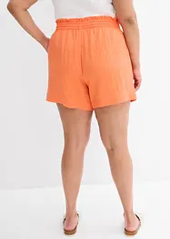 Shorts paper bag in misto lyocell fluente, bonprix