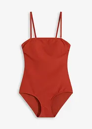 Costume intero in tessuto operato con effetto modellante medio, bonprix