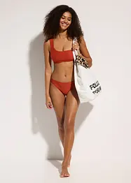 Slip per bikini dal taglio ridotto con giro gamba normale, bonprix