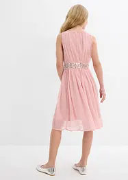 Abito in chiffon con paillettes, bonprix