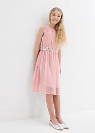 Abito in chiffon con paillettes, bonprix